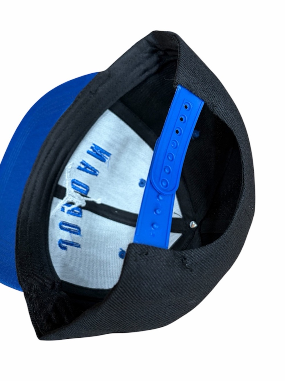 Jordan Black and Blue Embroidered Snapback Cap air Jordan hat new - Picture 3 of 3